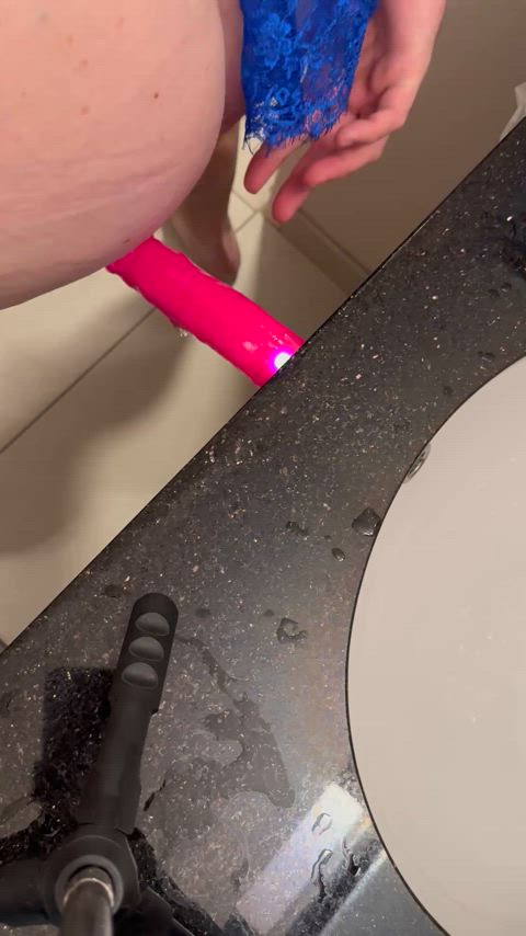 anal play crossdressing dildo male masturbation solo gif