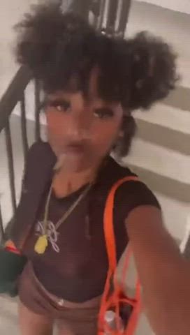 amateur boobs ebony nipples petite public see through clothing tits gif