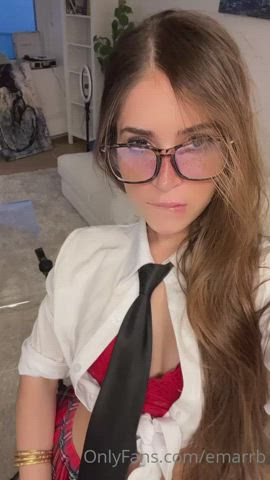 ready for her lesson
