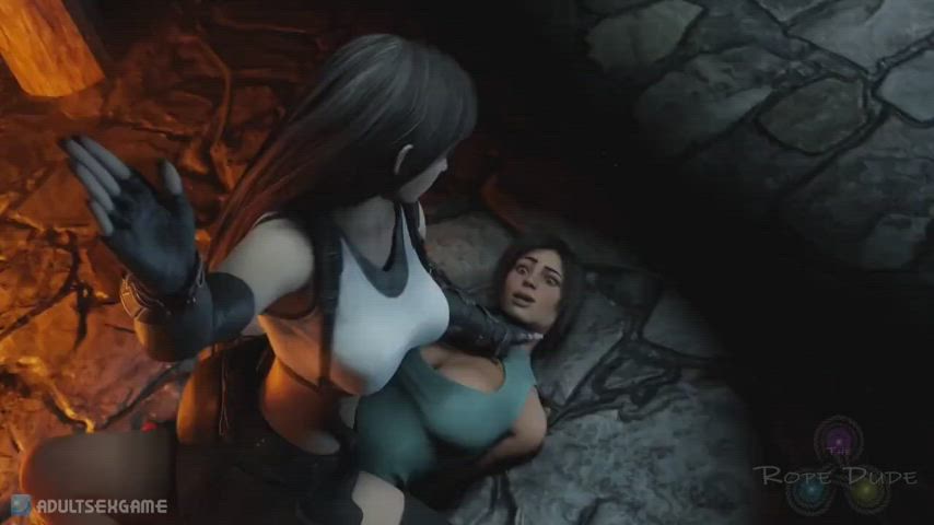 Futa Bondage Tifa Hardcore Lora BDSM Dominatrix Femdom