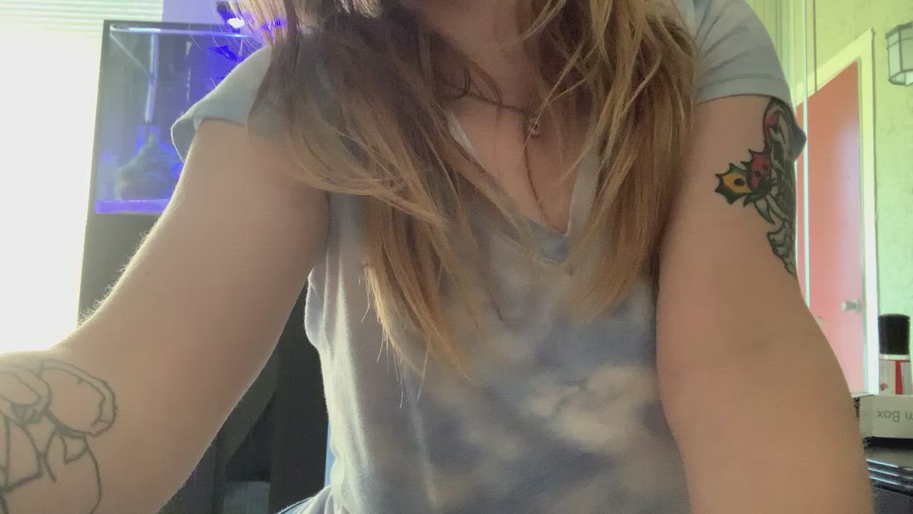 My Hickeys Are Still Healing...My Poor Purple Titties... (OC)