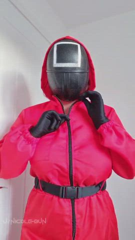 Cosplay Goth Huge Tits gif