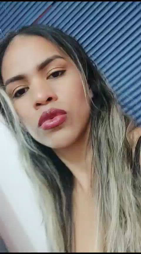 blonde latina lingerie seduction sensual venezuelan gif