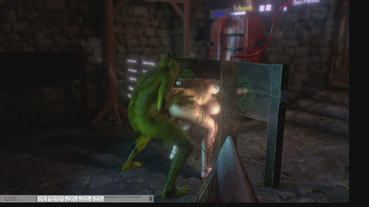 3D Female Tentacles gif