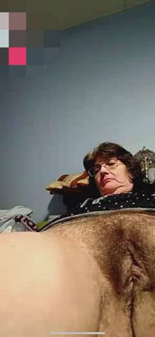For those with an acquired taste for older, hairy, women on cam