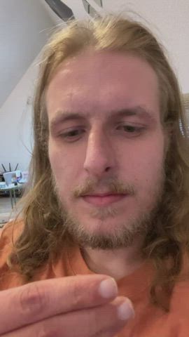 Licking Precum Wet gif