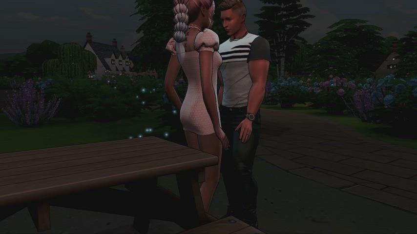 3d animation big dick high heels missionary outdoor pierced teasing gif