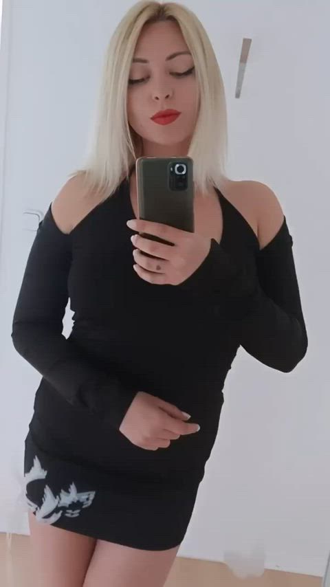 amateur blonde cute sex babe gif