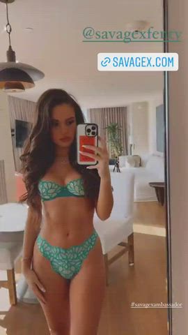 Celebrity Madison Underwear gif