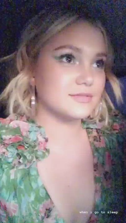 American Blonde Olivia Holt gif