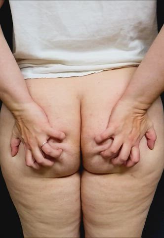ass ass spread booty hotwife milf thick gif