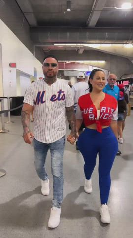 You're the envy of all guys in the stadium