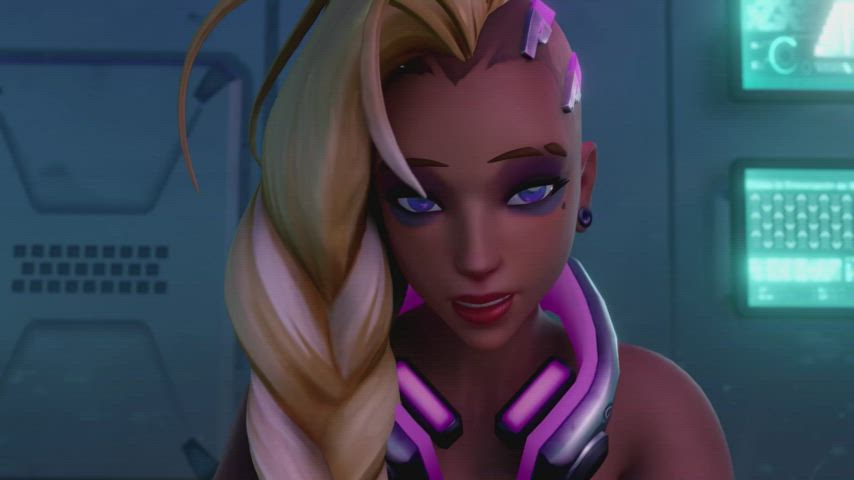3d animation anime big dick big tits cartoon cum on pussy cumshot hentai rule34 gif