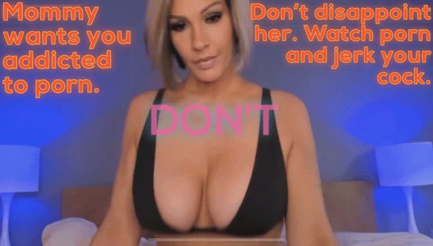 caption gooning joi mom son gif