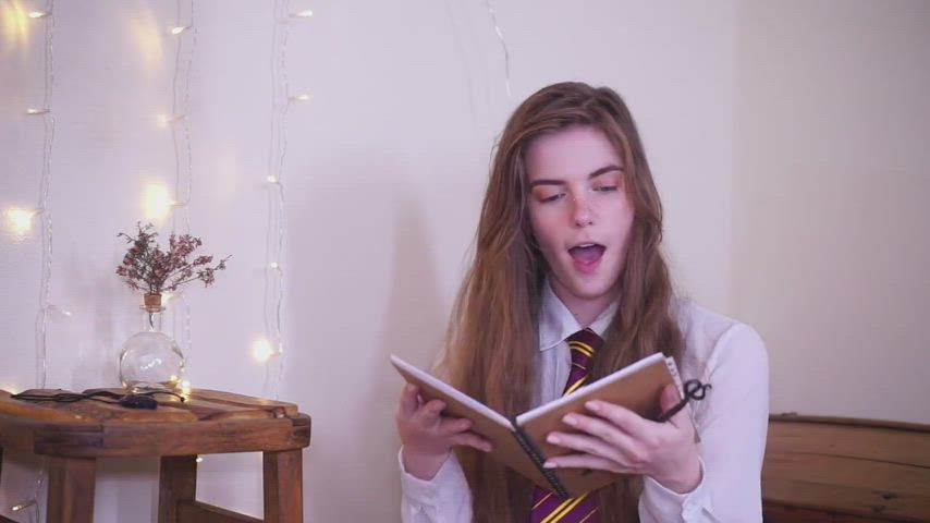 Hedwig's Theme -> Fireworks ... the intro to the Hermione JOI PMV that is