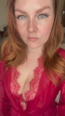 big tits cute milf natural tits redhead tits gif
