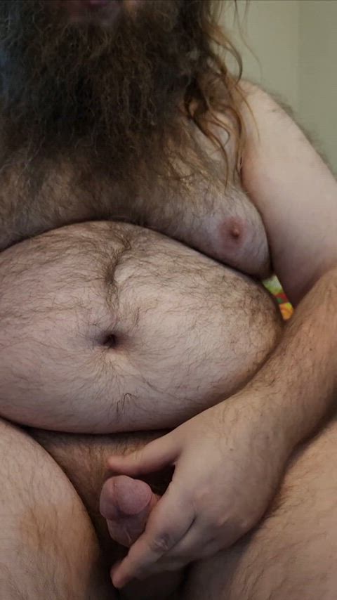 Stroking in the morning 