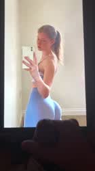brown eyes cum cumshot girls jerk off jerkmate leggings masturbating tribute yoga