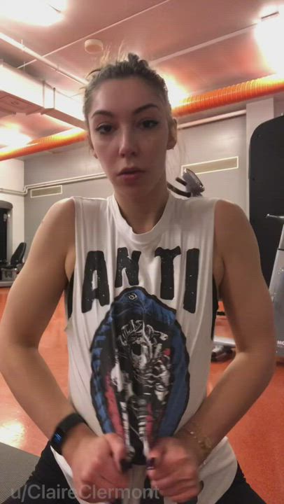 You catch me licking my pits at the gym, WYD?
