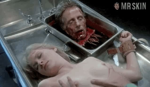 Barbara Crampton in Re-Animator