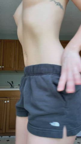 Waiting patiently for my sloppy clit kisses