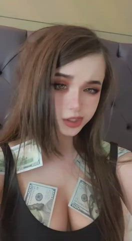 big tits girl girl white girl gif