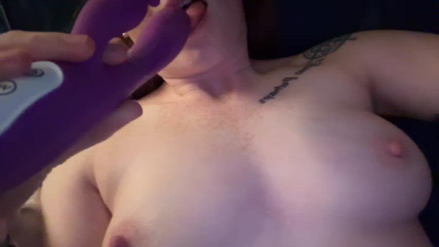 Finished on my dildo and had to lick it clean for next time 👅