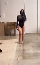 Celebrity Curvy Kim Kardashian gif
