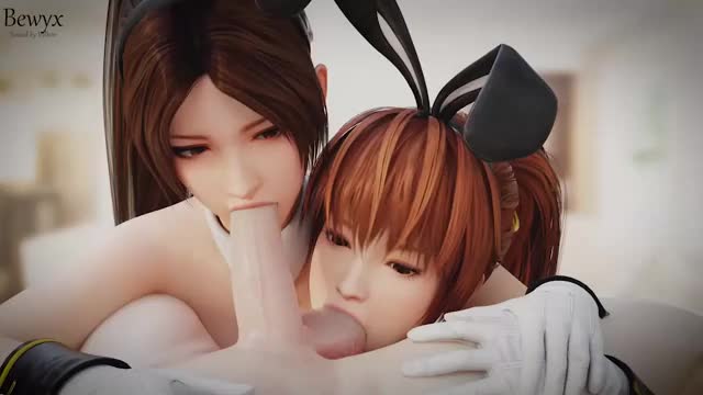 3D, Animated, Blender, Dead_or_Alive, Kasumi, King_of_Fighters, Mai_Shiranui, Sound,