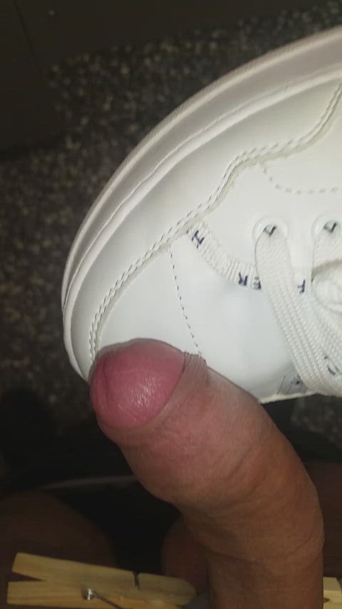 cbt edging shoe gif