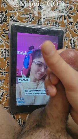 big dick celebrity face fuck gamer girl indian gif
