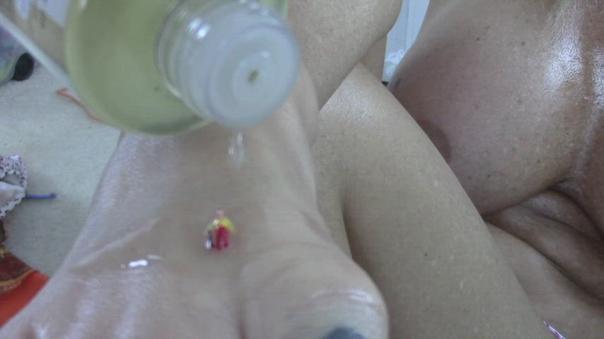 feet fetish giantess vore gif