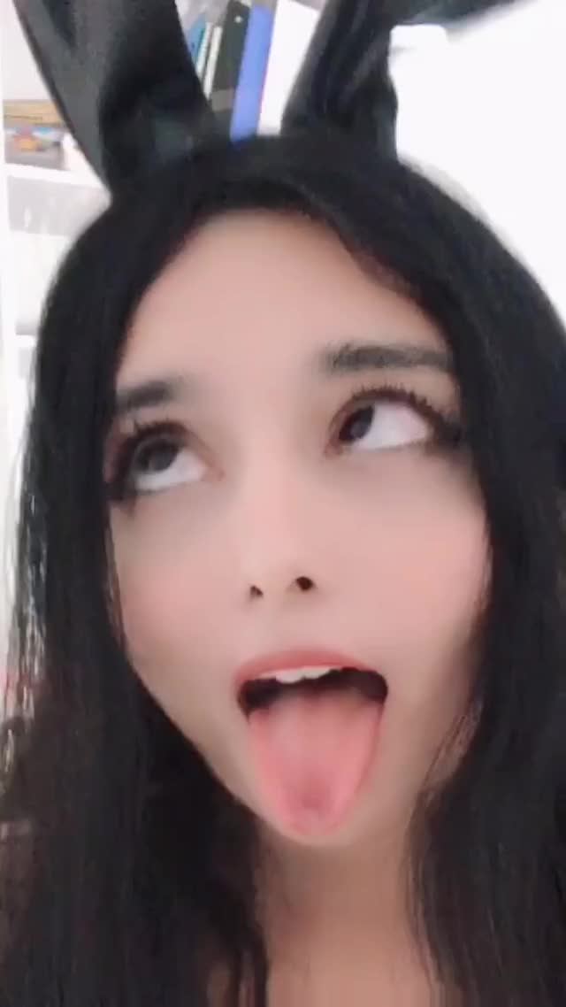 Close up ahegao