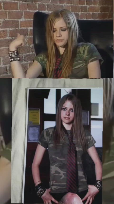 avril lavigne babe cum cumshot gif