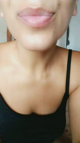 brunette close up cum cum in mouth cum swallow milf pornhub spit swallowing gif