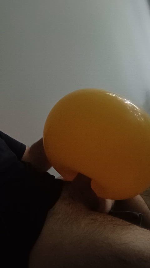 ballons fetish jerk off gif