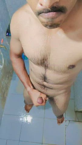 bbc big dick cock desi hardcore homemade indian masturbating sex shower gif