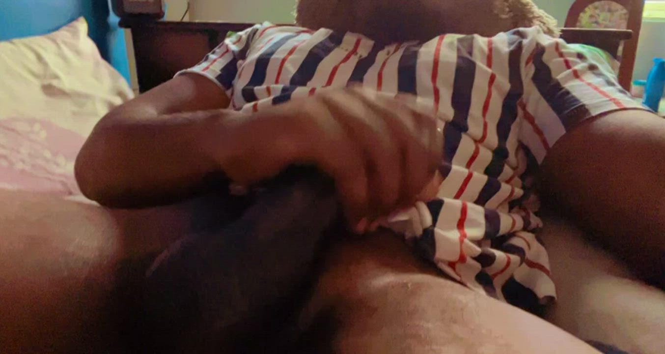 BBC Big Dick Cum Edging Indian MILF Male Masturbation Porn GIF by bigblacdik