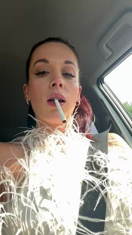 Smoking Babygirl, smoking fetish princess
