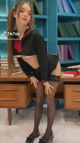 Ass Asshole Big Tits Boobs Dancing Huge Tits Pussy Lips TikTok Topless gif
