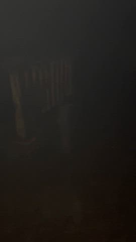 Naked exposed outdoor masturbation