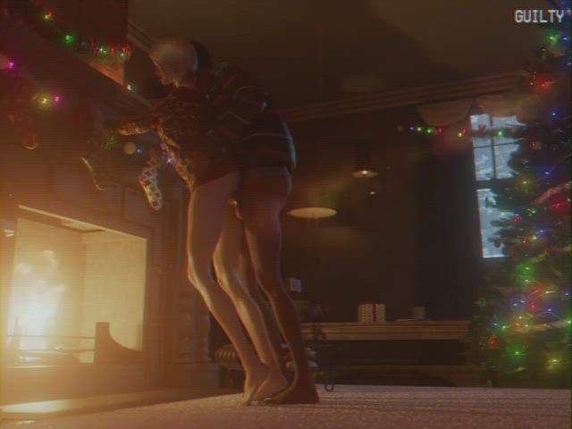 Animation Blonde Christmas Cum Cumshot Ejaculation Sex Standing Doggy Superheroine