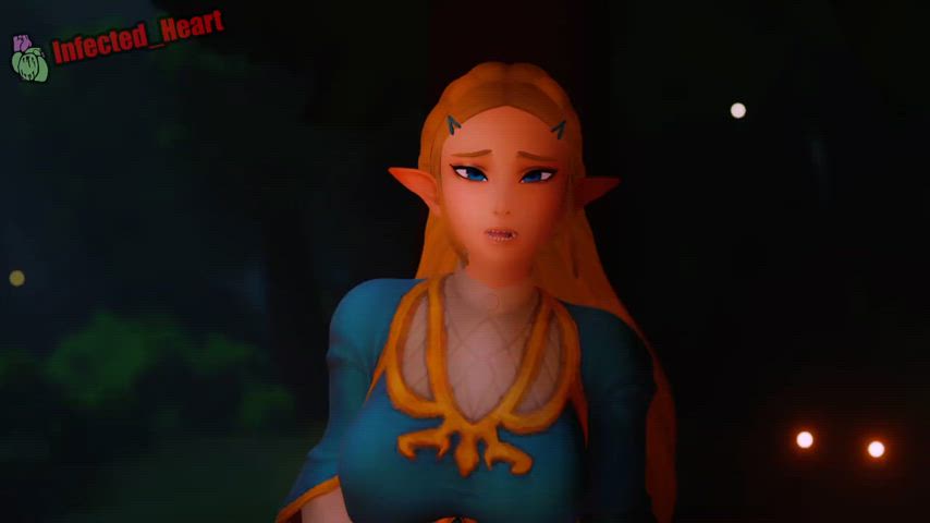 cowgirl monster princess zelda gif