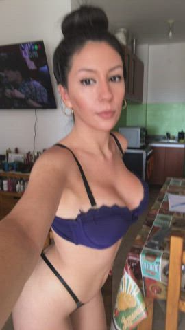 ass booty brunette homemade latina onlyfans gif