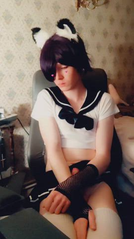 senpai, stop looking at me like that ! >///< making me feel naughty...