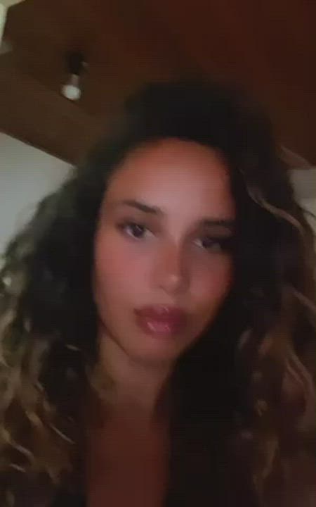 Brunette Lips OnlyFans Petite Tanned Wild gif