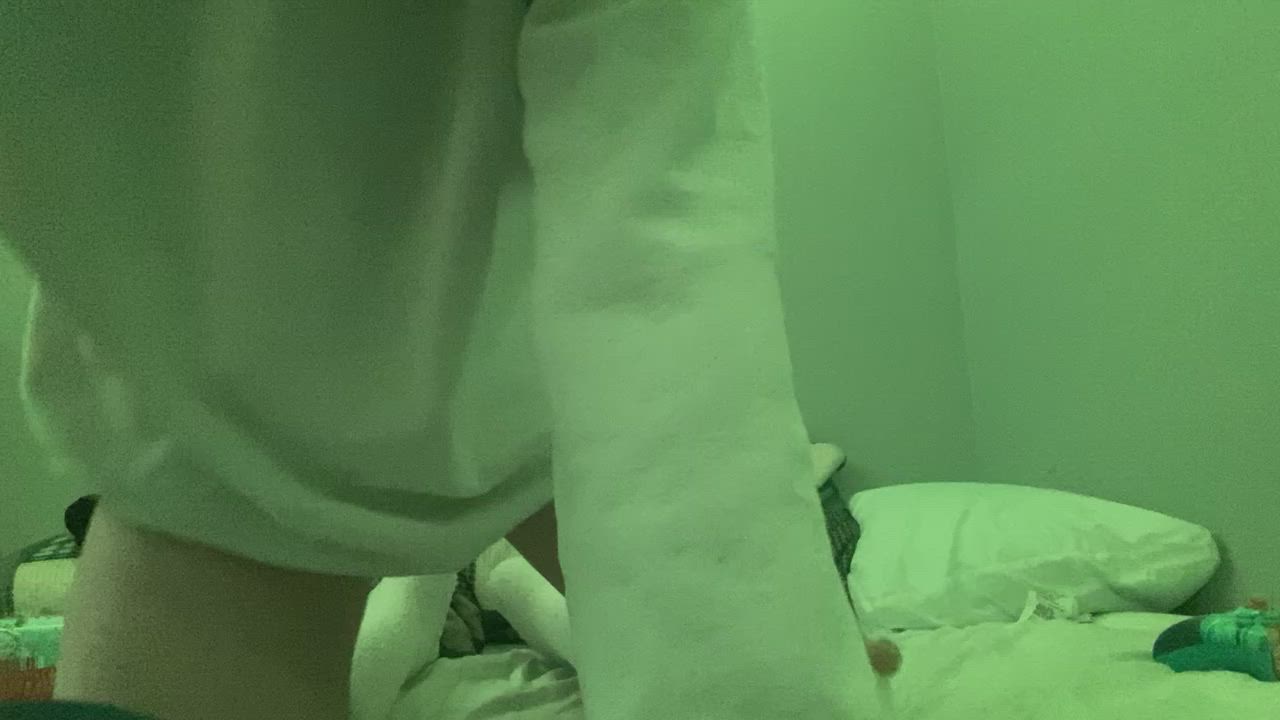 sometimes when i get stressed out i cant help but let a few moans out ? (full video