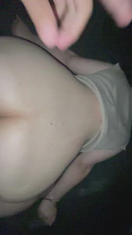 pawg taking it rough