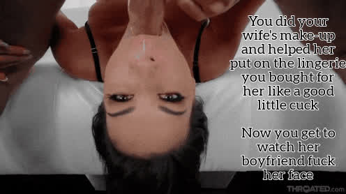 Good little cucks, get rewards