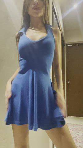 let me show you what's under my dress ? You might see even more if you check out